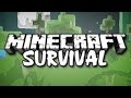 Minecraft Survival Series Ep. 1 | Building A House (w/ burstface2333)