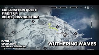 wuthering Waves Exploration Quest Fire It Up Route Constructor Activate The Route Constructor