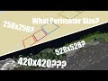 What Size Perimeter Do You Need? | Technical Minecraft #1