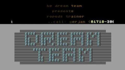 C64 Intro: 1987 The Dream Team