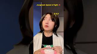 Jungkook speed of light 🏃‍♂️✨ #jungkook #bts #shorts
