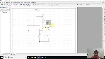 CMOS NOR2 gate Multisim Simulation| Critical voltages and current level