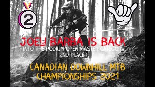 Canadian Downhill MTB Championships 2021 Open Master Category screenshot 5