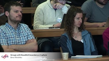 Bena Tshishiku: Groups with Bowditch boundary a 2-sphere