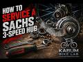 How to overhaul Sachs 3 speed hub - Full tutorial
