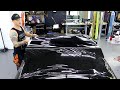 HOW-TO WRAP YOUR ROOF IN GLOSS BLACK - SUPER DETAILED POV | LEXUS RC 300