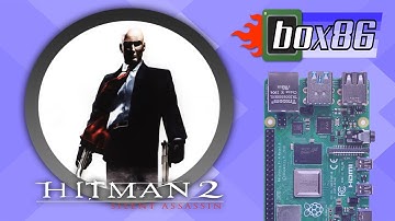 Hitman 2 on RPI4 with BOX86 + Wine x86