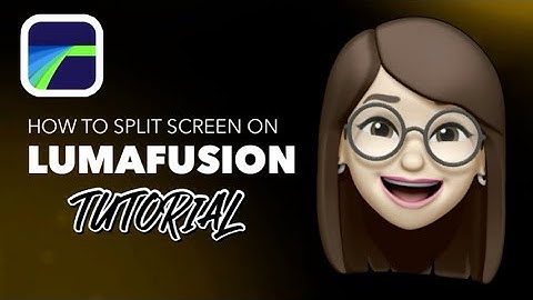 EASY SPLIT SCREEN TUTORIAL / VIDEO EDITING  on iPhone IOS / LUMAFUSION TUTORIAL