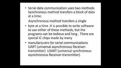 MICROCONTROLLER 18EC46 SERIAL COMMUNICATION PART1