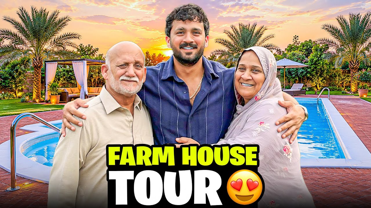 Complete Farm House Tour with Amma baba😍Dono Beauties ghar wapis aa gain😱