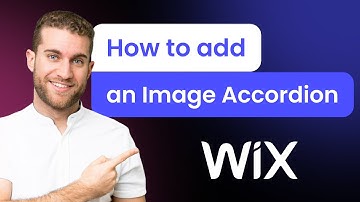 How to add an Image Accordion to Wix