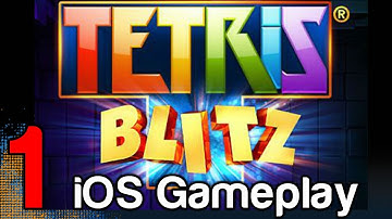Tetris Blitz Gameplay Part 1 iOS iPad iPhone Android | WikiGameGuides