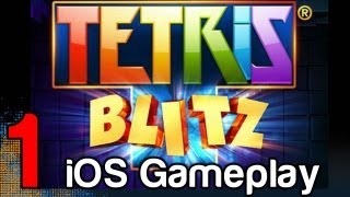 Tetris Blitz Gameplay Part 1 iOS iPad iPhone Android | WikiGameGuides screenshot 4