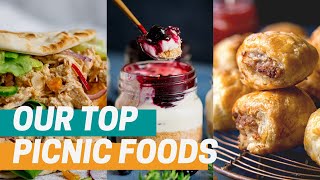 5 of our favourite picnic ideas that aren't sandwiches + 1 BONUS Recipe