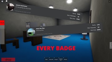 How to get ALL badges in "stupid idiot cafe" on roblox