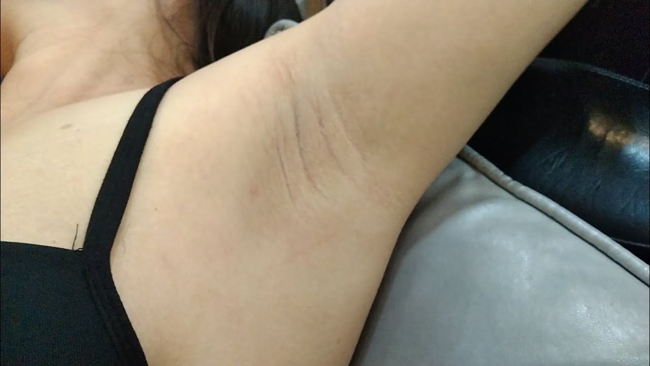 under arm threading - YouTube