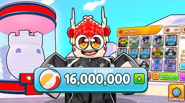 *I SPENT 16M+*  Beach Balls Hatching The New Summer Egg In Saber Simulator! (Roblox)