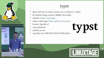 Grazer Linuxtage 2025 - Are we digital typesetting yet?