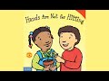 Hands are not for hitting by martine agassi  kids book read aloud