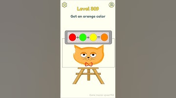 Get an orange color || Dop2 Levels 309 #shorts #trending