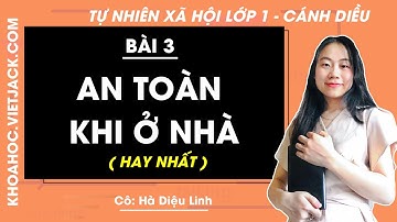 Tự nhiên xã hội lớp 1 - Cánh diều | Bài 3: An toàn khi ở nhà - trang 20, 21, 22, 23 (HAY NHẤT)