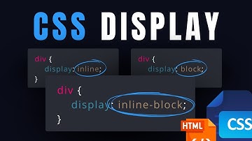 Display BLOCK, INLINE e INLINE-BLOCK - Aprenda do zero - aula completa