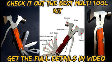 10 in 1 Hammer Tool | MultiFunctional pocket hand tool | Portable Camping tool | Multi tool unboxing