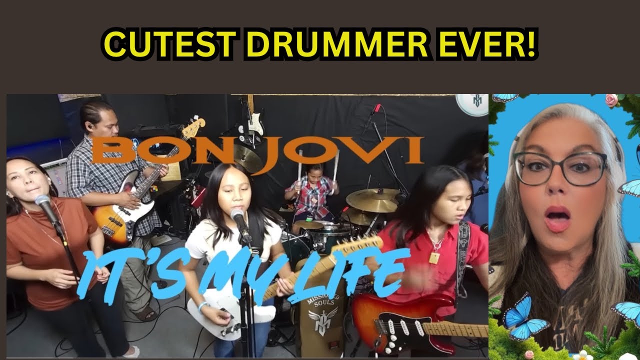 MISSIONED SOULS  -  IT'S MY LIFE  -  BON JOVI COVER,  NANNIE REACTS