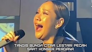 Tangis Pecah BCL saat live membawakan lagu ' Cinta Sejati '