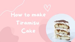 Tirimusi Cake Recipe | K's Wonderwold