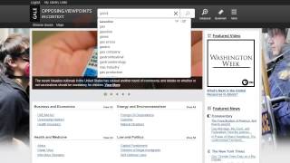 Using Gale's Opposing Viewpoints in Context - Basics Profile