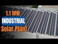 1.1 MW Solar Power Plant | Industrial Rooftop Solar Project