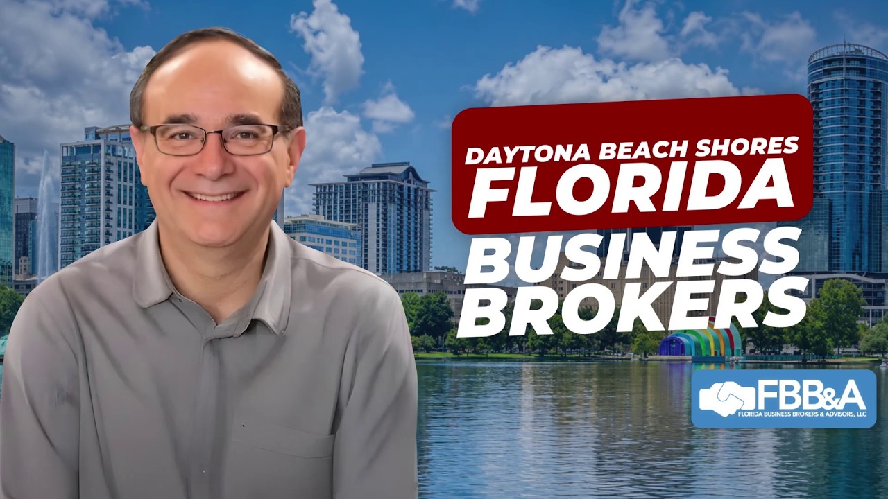 Business broker in Daytona Beach Shores, FL — watch the video