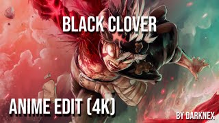 Anime Edit Black Clover After Dark