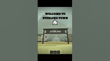 Welcome To Sterling Town Dead Rails #deadrails #roblox #robloxedit #shortsfeed #edit