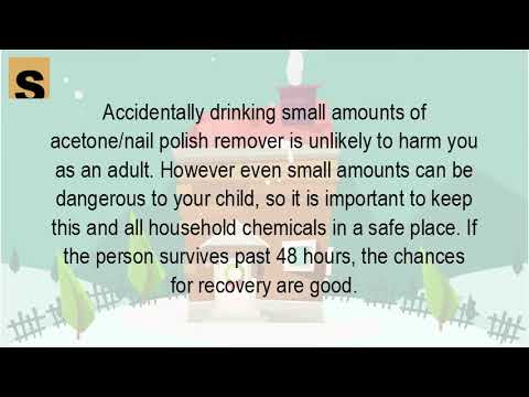 Can you die by drinking nail polish remover - YouTube