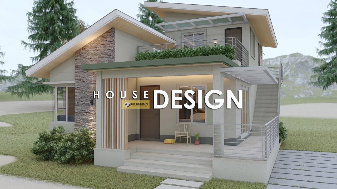 Download MODERN HOUSE DESIGN | 2 STOREY HOUSE with DECK | 8.30m x 13.00m (144 sqm) | 4 BEDROOM