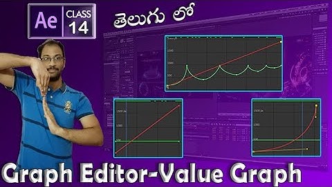 #14 After Effects - Value Graph  [ TELUGU ] || AfterEffects Basic in TELUGU