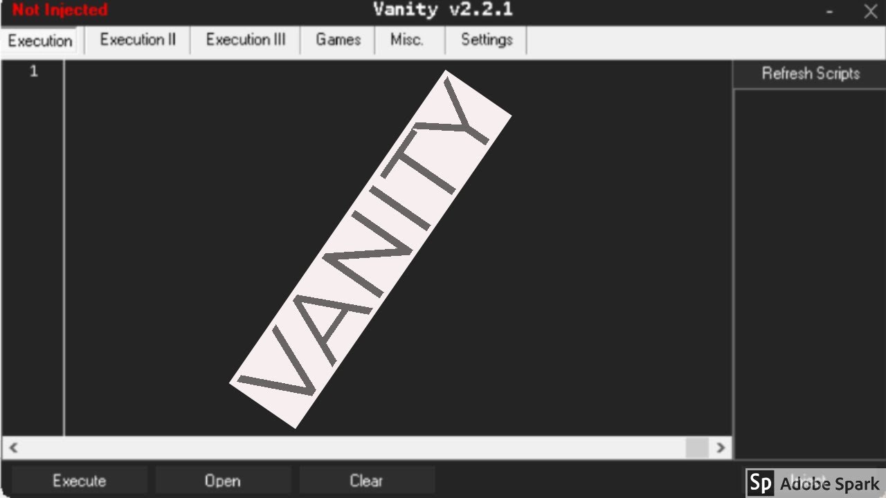 Working Roblox Exploit Vanity 221 Loadstrings Game - working roblox exploit vanity 221 loadstrings game