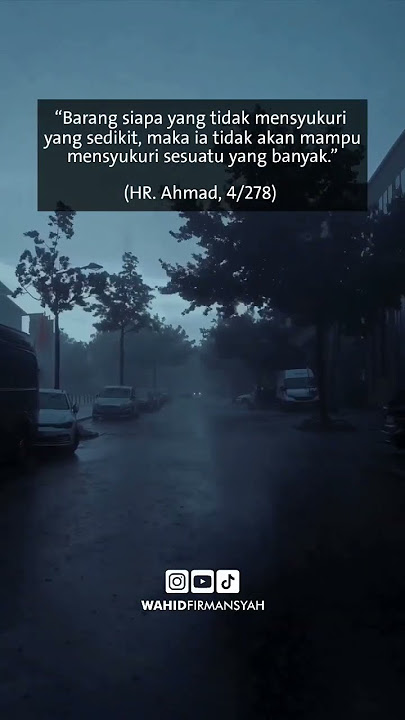 Bersyukur dengan yang Sedikit #islam #religion #nasihat #story #storywa #syukur
