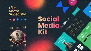 Social Media Kit for Figma