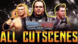 WWE Smackdown Vs Raw 2011 - ALL CUT SCENES - Road To Wrestlemania