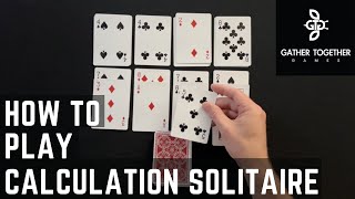 How To Play Calculation Solitaire screenshot 3