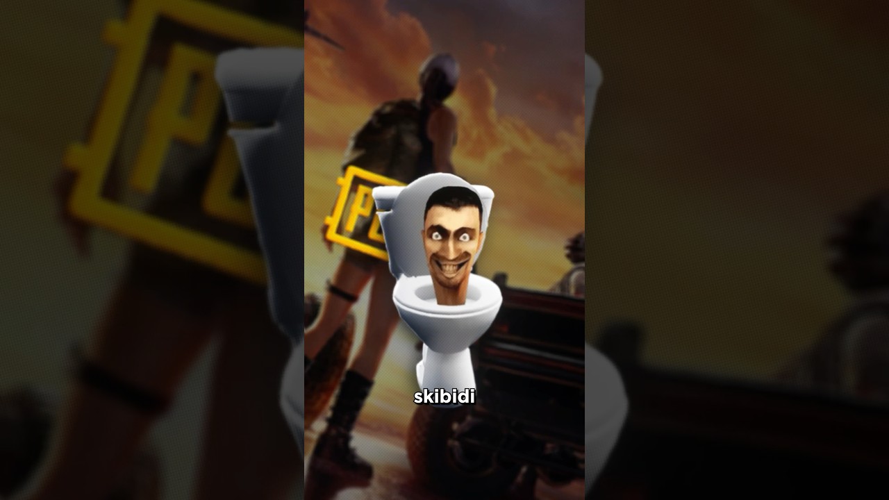 Enfrente o Skibidi Toilet no PUBG!  #PUBG #SkibidiToilet #ad