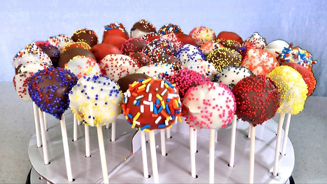 YouTube video thumbnail for Cake Pops Recipe