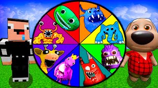 SPIN WHEEL WITH ALL NEW BOSSES - Garten of BanBan 3 in Minecraft - Gameplay - Animation by Mineology 944,573 views 1 year ago 10 minutes, 16 seconds