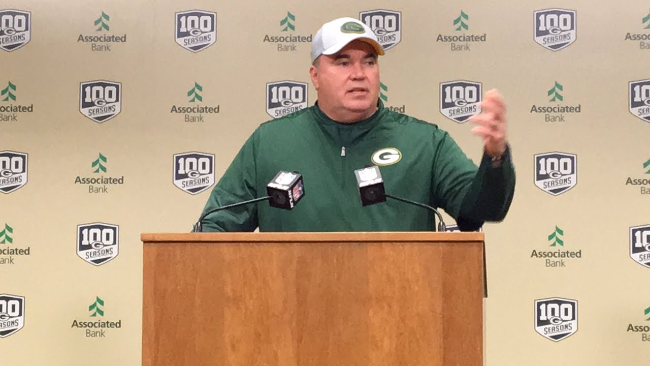 Mike McCarthy talks Aaron Rodgers