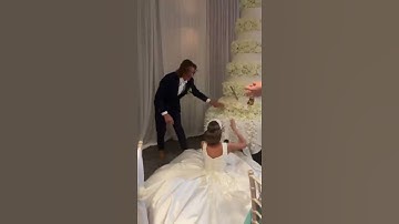 Thumbnail of Groom Smashes Cake in Bride's Face || ViralHog