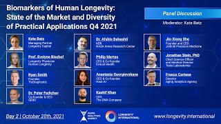 Biomarkers of Human Longevity Q4/2021 - Day 2 - Panel Discussion