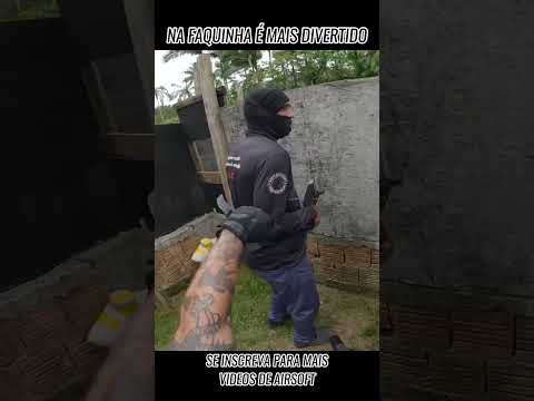 Essa gameplay ta muito top #airsoft